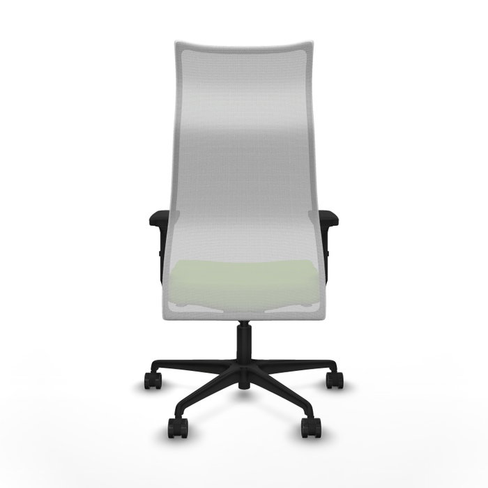 Piqueras y Crespo Chaise de Bureau Albacete Pistache et Blanc
