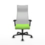 Piqueras y Crespo Chaise de Bureau Albacete Pistache et Blanc