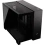 Corsair 2500X - Boîtier PC Micro ATX à Double Chambre, Panneaux Avant en Verre Trempé, Noir