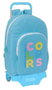 Benetton Sac à dos Moch 876 + chariot Carro 905, modèle Spring, dimensions 30x46x14 cm