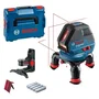 Bosch Professional Niveau Laser Lignes GLL 3-50 sans fil - 0601063802 - Projection de 3 lignes et 1 point d'aplomb pour la mise à niveau et l'équerrage