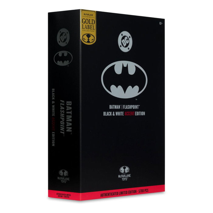 McFarlane Toys DC Multiverse figurine Batman (Flashpoint) (Black & White Accent Edition) (Gold Label) McFarlane Toys DC Multiverse figurine Batman (Flashpoint) (Black & White Accent Edition) (Gold Label)