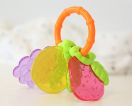 KioKids Mordeur en forme de fruits Multicolor