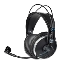 AKG HSD271 Casque Audio Dynamique Fermé avec Microphone Hypercardioïde Noir Mat 16-28000Hz 94dB 55 Ohm 200mW 305g (Sans Câble)