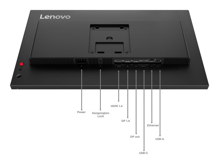 Lenovo ThinkVision T24d-40 23,8 pouces Full HD IPS Black Lenovo ThinkVision T24d-40 23,8 pouces Full HD IPS Black