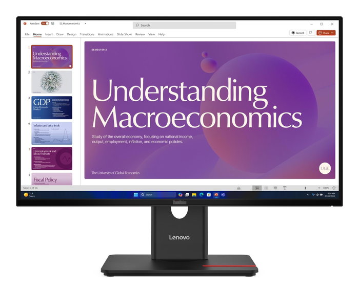 Lenovo ThinkVision T24d-40 23,8 pouces Full HD IPS Black Lenovo ThinkVision T24d-40 23,8 pouces Full HD IPS Black