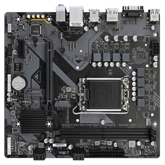 Carte Mère Gigabyte B760M E Intel B760 LGA 1700