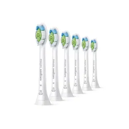 Philips HX6066/87 - Lot de 6 brossettes de recharge Optimal White pour brosse à dents électrique Sonicare