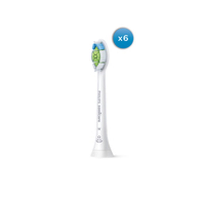 Philips Sonicare HX6066/87 W2 Optimal White Lot de 6 têtes de brosse Philips Sonicare HX6066/87 W2 Optimal White Lot de 6 têtes de brosse
