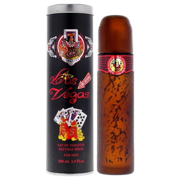 Cuba City Las Vegas Eau de Toilette pour hommes 100 ml Cuba City Las Vegas Eau de Toilette pour hommes 100 ml
