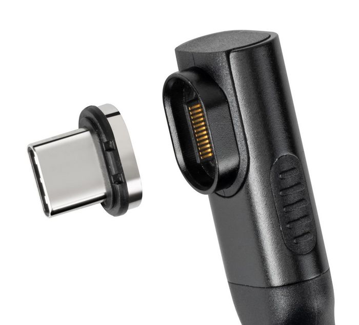 MicroConnect Fiche magnétique USB4 haut de gamme, 40Gbps, 240W, 8K, 2 pièces MicroConnect Fiche magnétique USB4 haut de gamme, 40Gbps, 240W, 8K, 2 pièces