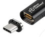 MicroConnect Fiche magnétique USB4 haut de gamme, 40Gbps, 240W, 8K, 2 pièces