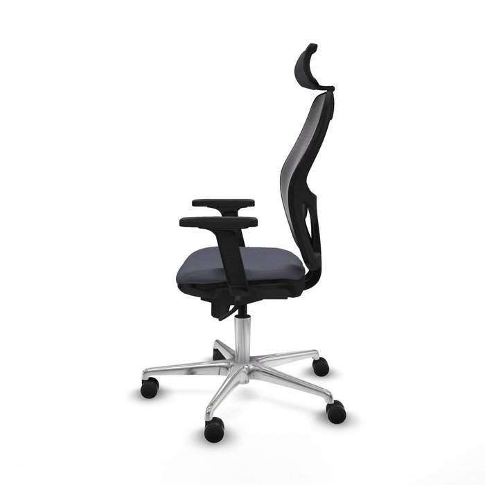 Piqueras y Crespo Chaise de Bureau avec Appui-tête Jorquera 2D086N2 Gris foncé Piqueras y Crespo Chaise de Bureau avec Appui-tête Jorquera 2D086N2 Gris foncé