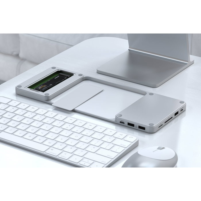 Satechi USB-C Slim Dock pour iMac 24 pouces, Silver