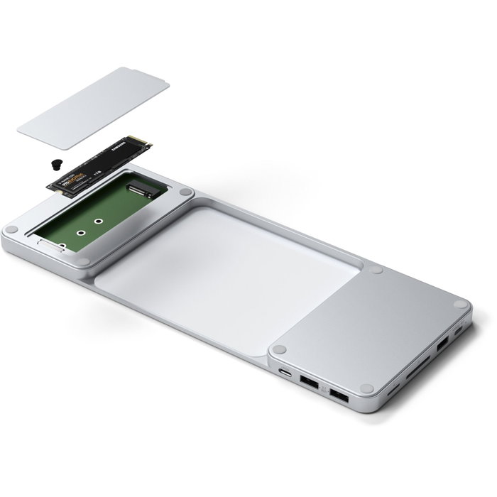 Satechi USB-C Slim Dock pour iMac 24 pouces, Silver