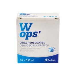 DEITERS WOPS larmes artificielles 20 monodoses