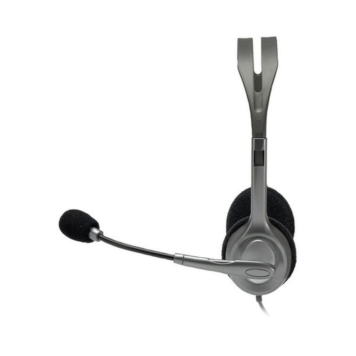 Casques avec Microphone Logitech 981-000593 Gris