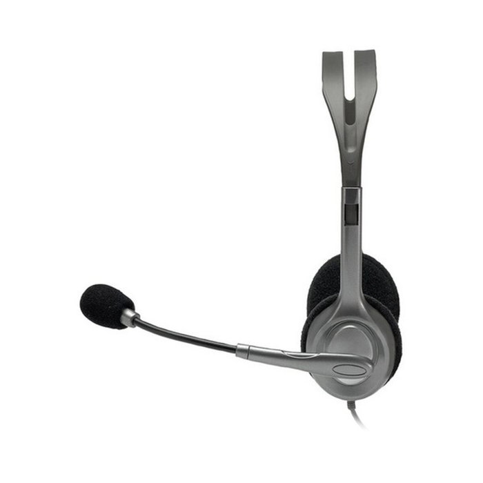 Casques avec Microphone Logitech 981-000593 Gris Casques avec Microphone Logitech 981-000593 Gris