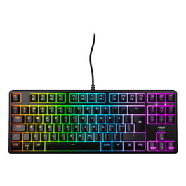 Clavier Cherry CX-K4V2-RGB-TKL-R-ES Noir Espagnol QWERTY