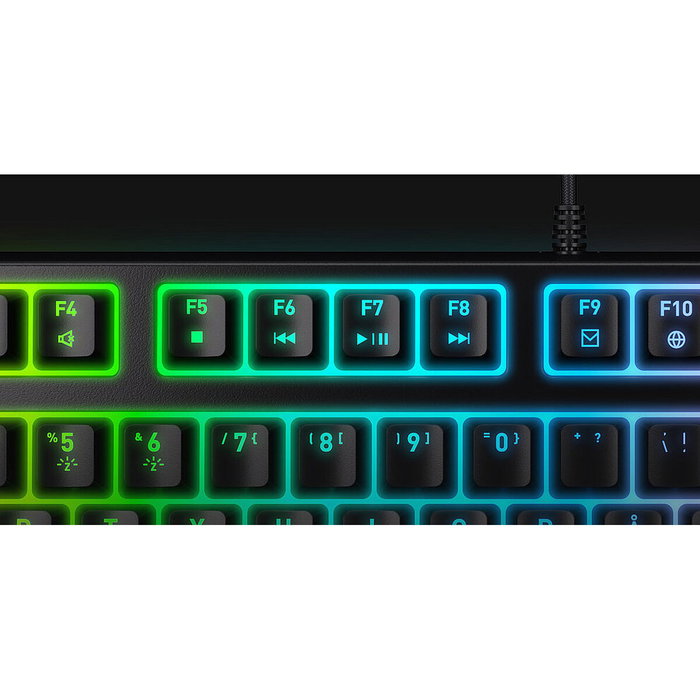 Clavier Cherry CX-K4V2-RGB-TKL-R-ES Noir Espagnol QWERTY Clavier Cherry CX-K4V2-RGB-TKL-R-ES Noir Espagnol QWERTY