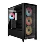 Corsair FRAME 5000D Boîtier PC Gamer Mid-Tower Airflow Noir - Compatible Radiateur 420 mm, InfiniRail, Montage Modulaire