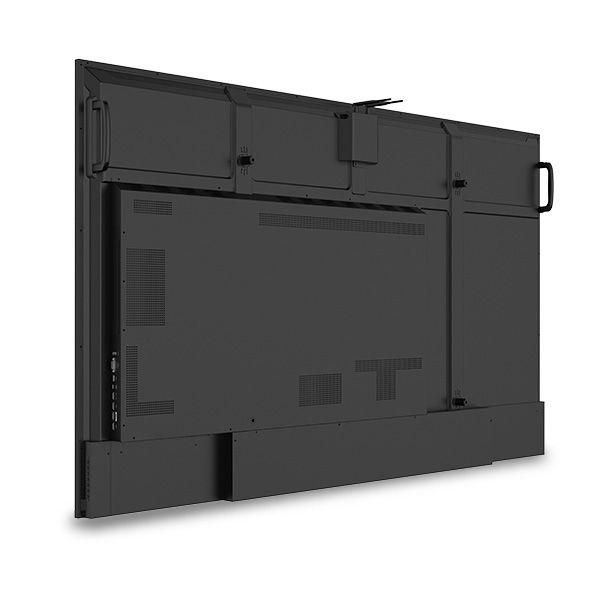 ViewSonic CDE7530 - Moniteur professionnel 75" UHD 4K, 450 cd/m², écran anti-reflet 25%, USB-C 65W, compatible 24/7, pour visioconférence et présentation