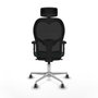 Piqueras y Crespo Chaise de Bureau avec Appui-tête Jorquera 2D086G2 Vert