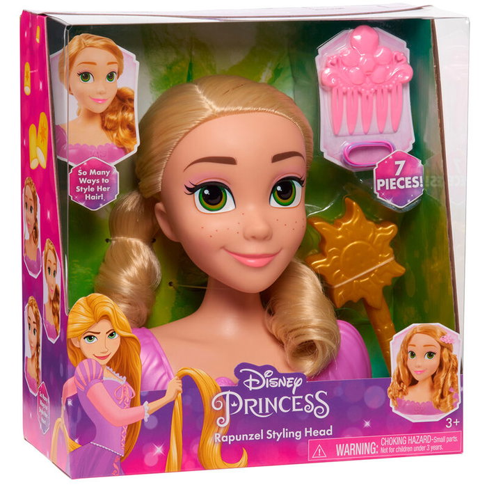 JUST PLAY - Buste de personnage Disney Princesse Raiponce avec accessoires - Figurine de collection JUST PLAY - Buste de personnage Disney Princesse Raiponce avec accessoires - Figurine de collection