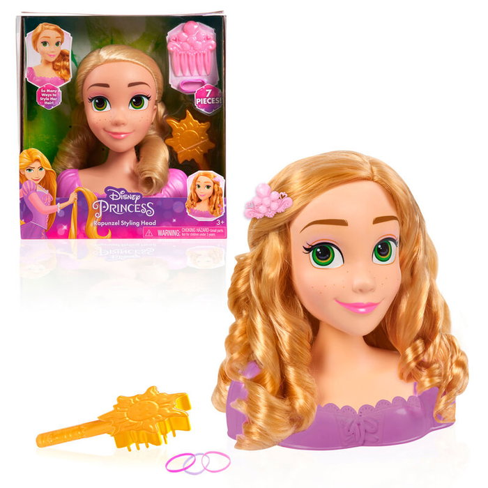JUST PLAY - Buste de personnage Disney Princesse Raiponce avec accessoires - Figurine de collection JUST PLAY - Buste de personnage Disney Princesse Raiponce avec accessoires - Figurine de collection