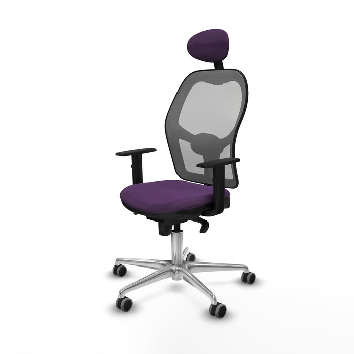 Piqueras y Crespo Chaise de Bureau avec Appui-tête 1D086G1 Violet Piqueras y Crespo Chaise de Bureau avec Appui-tête 1D086G1 Violet