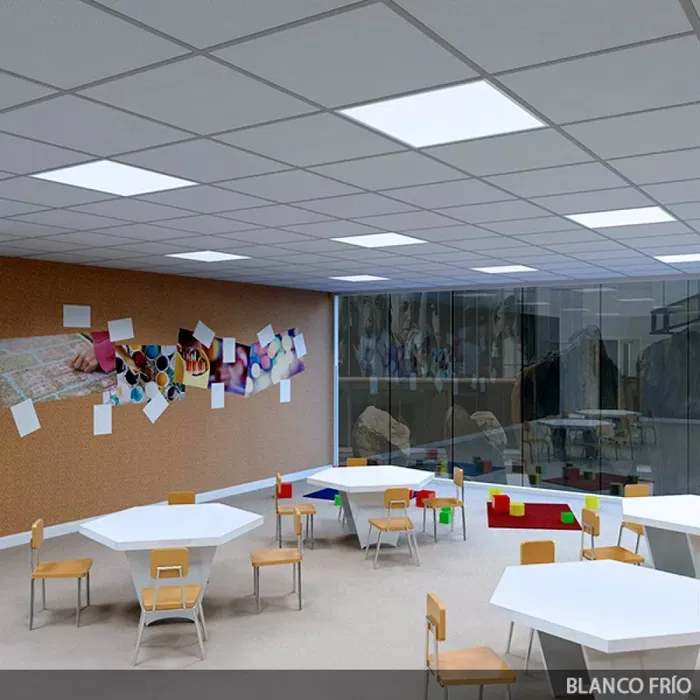 Panel LED Superslim 36W 3623Lm 6000K 60x60cm UGR19 Blanc HO-PANMB59559536W-CW