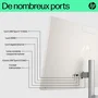 HP 24-cr0090nf - PC Tout-en-un - 23,8 pouces FHD IPS - Ryzen 5 7520U - 16 Go RAM - 512 Go SSD - Blanc coquillage