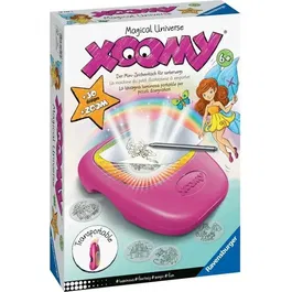 Ravensburger Xoomy Midi Magical Universe - Machine à dessin nomade et créative pour enfants de 6 ans et plus - Jeu de dessin avec zoom et plus de 30 motifs