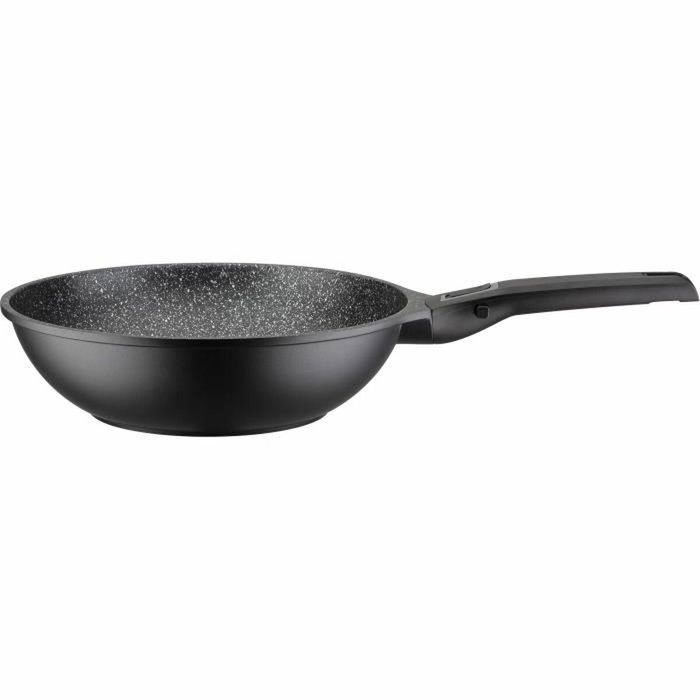 GSW Wok EASY CLICK 28 cm en aluminium fondu, Induction