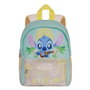 Karactermania Mochila Joy Music - Sac à dos enfant Lilo & Stitch - 27 x 22 x 10 cm - Vert - Polyester