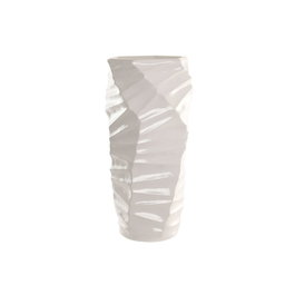 Cache-pot Home ESPRIT Blanc Fibre Moderne