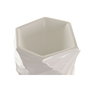 Cache-pot Home ESPRIT Blanc Fibre Moderne