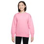 Sweat-shirt sans capuche fille Nike Sportswear Club Fleece Rose