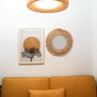 Vinthera Miroir Moa 57 cm (4 Unités) en Textile