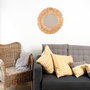 Vinthera Miroir Moa 57 cm (4 Unités) en Textile