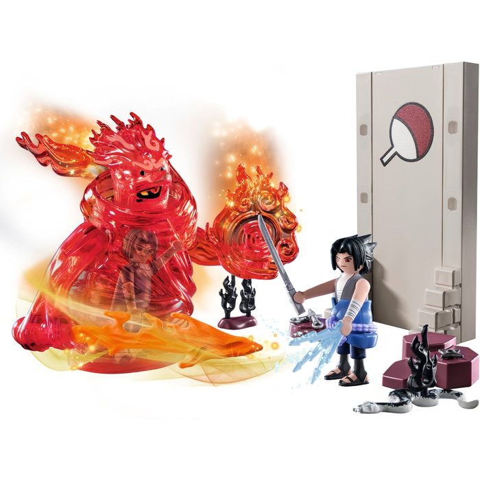 Playmobil Naruto Sasuke Vs. Itachi Figurine de Combat