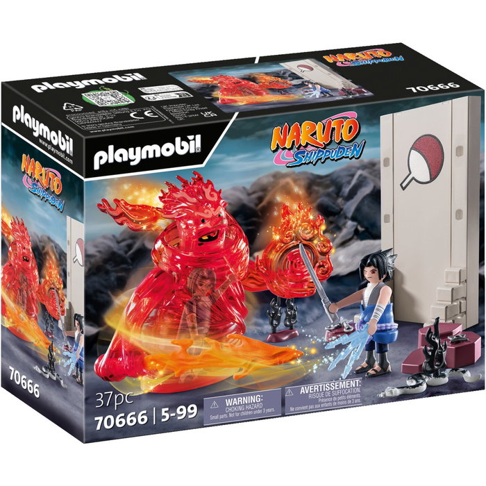Playmobil Naruto Sasuke Vs. Itachi Figurine de Combat
