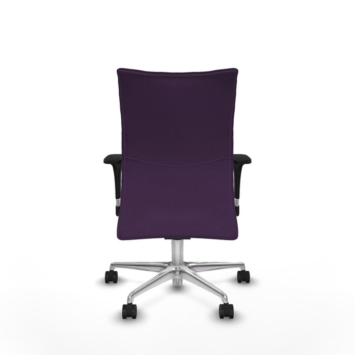 Piqueras Y Crespo Silla Albacete confidente, Morado, Mécanisme Synchrone, Base Aluminium Piqueras Y Crespo Silla Albacete confidente, Morado, Mécanisme Synchrone, Base Aluminium