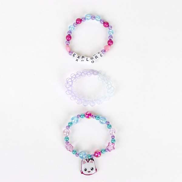 Gabby's Dollhouse Bracelet bijou fantaisie - Couleur rose - 8.9 x 8.9 x最喜欢1.0 cm Gabby's Dollhouse Bracelet bijou fantaisie - Couleur rose - 8.9 x 8.9 x最喜欢1.0 cm