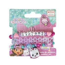 Cerdá Bracelet Gabby's Dollhouse 3 Pièces Rose