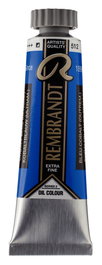Rembrandt Peinture à l'huile Azul Cobalto (Ultramar) 512, 15 ml