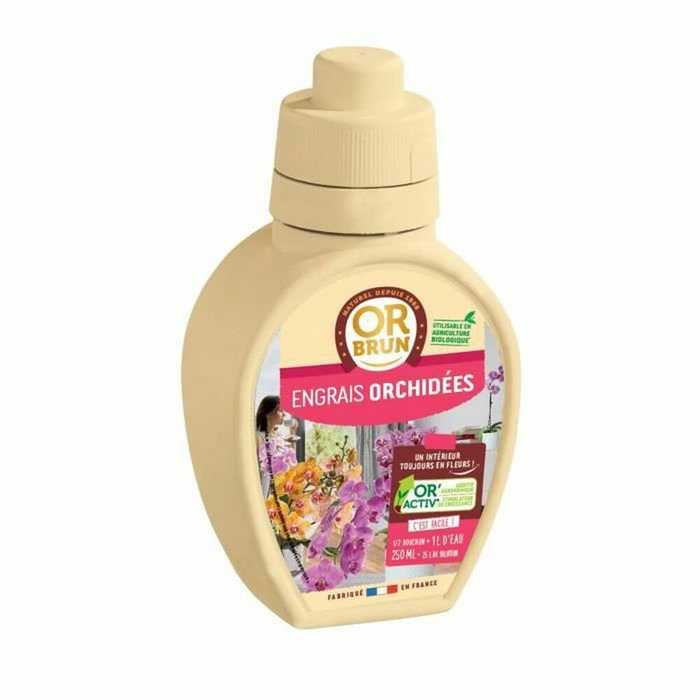 Or Brun Engrais orchidées 250 ml Or Brun Engrais orchidées 250 ml
