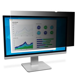 3M PFMDE001 Filtre de confidentialité pour moniteur Dell U3415W, contre les regards latéraux et la lumière bleue, surface mate/réversible