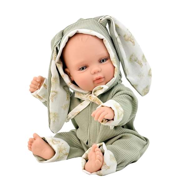 Berjuan Réf. 510-26 Baby Smile Lapin (Conejito) - Poupée en plastique pour enfant dès 12 mois