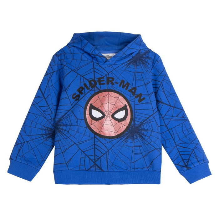 Sweat à capuche enfant Spider-Man Bleu